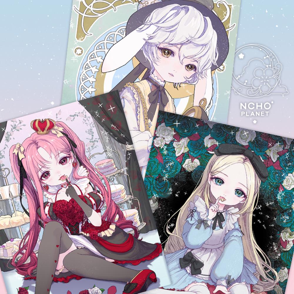 [엔쵸플래닛] Alice in Wonderland 양면 엽서