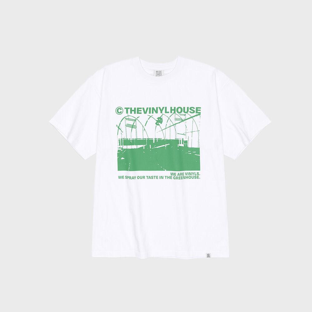 GREENHOUSE TEE WHITE
