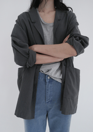 에프터먼데이 french linen jacket (3c)