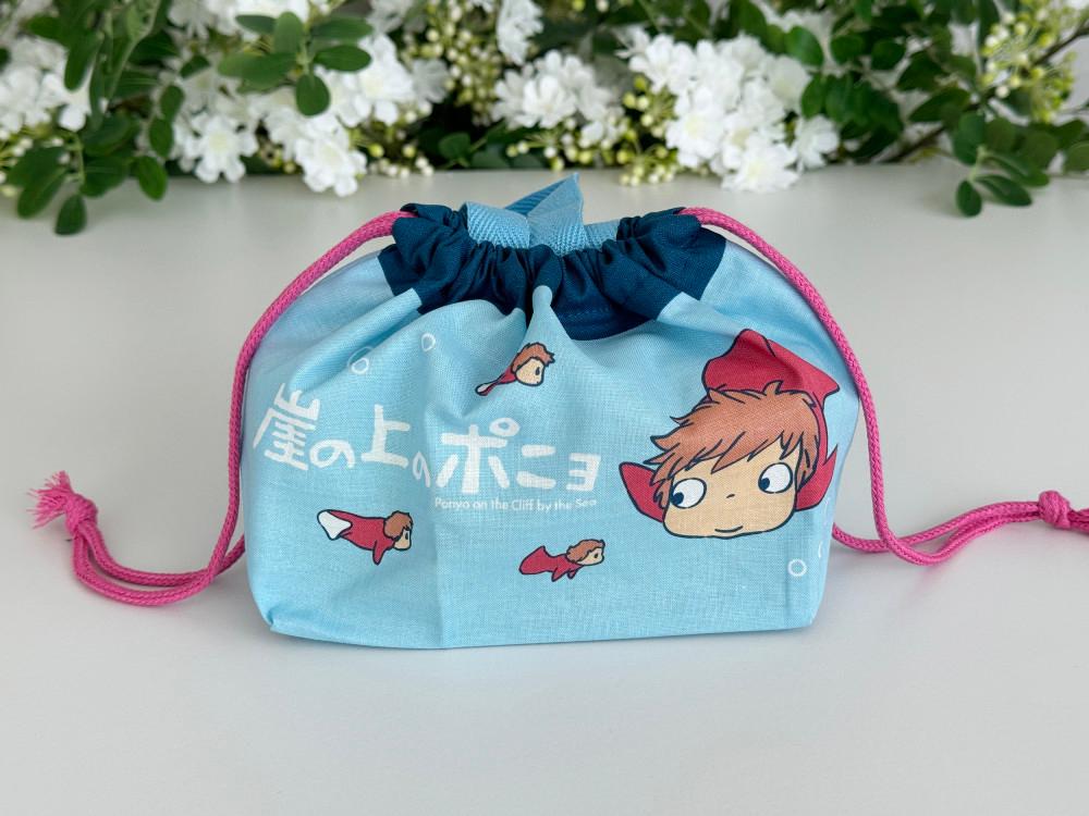 지브리 2024 포뇨  도시락 주머니 시스터 시리즈 벼랑위의 포뇨