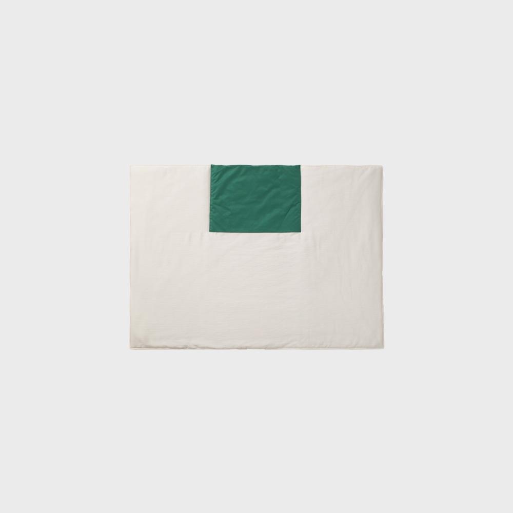 텐셀 쿠션 무릎이불 S_초록포인트