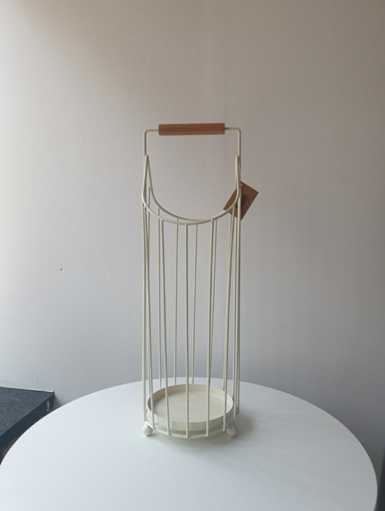 철제 화이트 원형 우산꽂이 카페 사무실 인테리어 디자인 빈티지 엔틱 장마