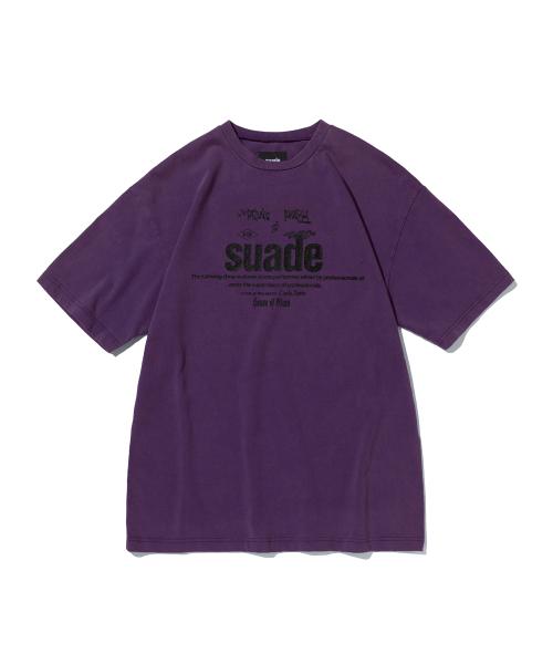 MIXED LOGO TEE [PURPLE]