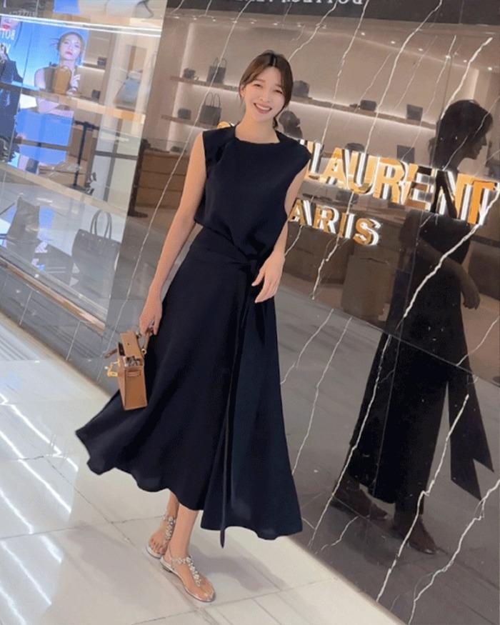 그레이스 플레어쉐입 원피스 (2 col)