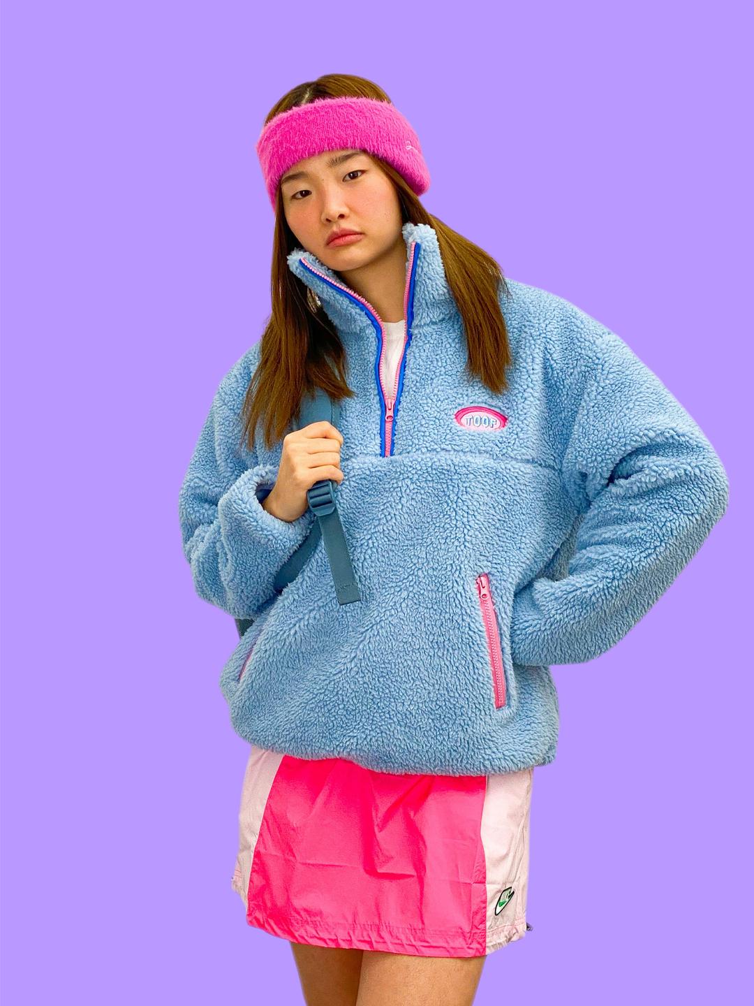 TOOF HALF ZIP UP FLEECE