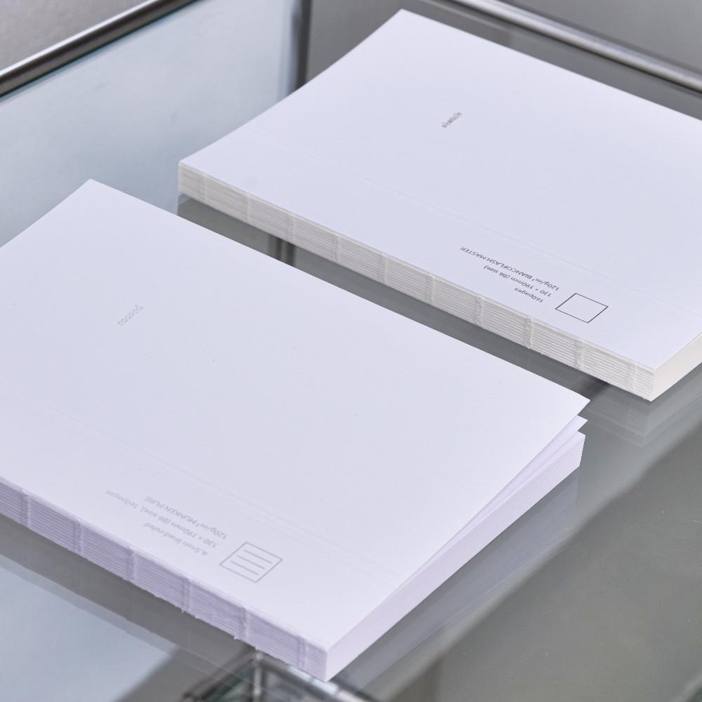 [데스크프로젝트] 레코드 만년필 연습장 양장 일기장 사철 심플 필기 수첩 업무 필사 노트