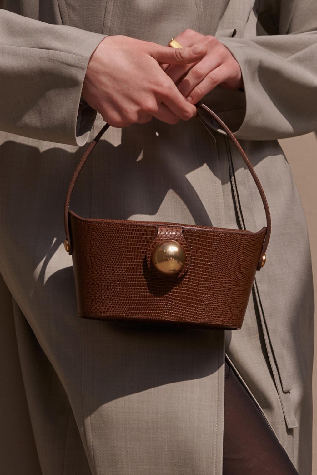 [New] Pot Tote Bag _ Brown (6/10 이후 순차 배송)