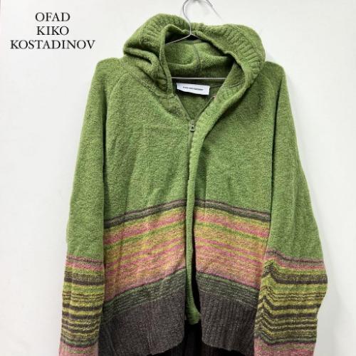 키코 코스타디노브 케트라 니트 후드 그린