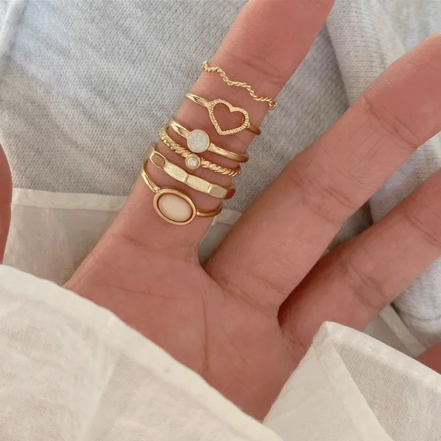 [6ps] cosmic ring set (2 color)