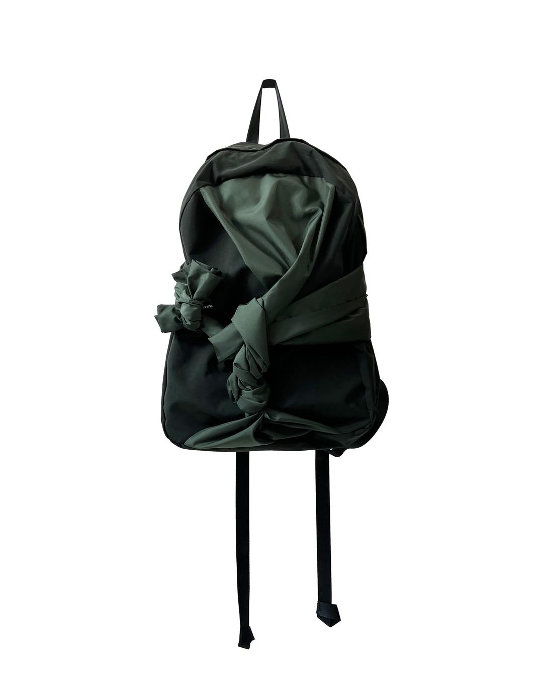 Knotted Backpack (green)