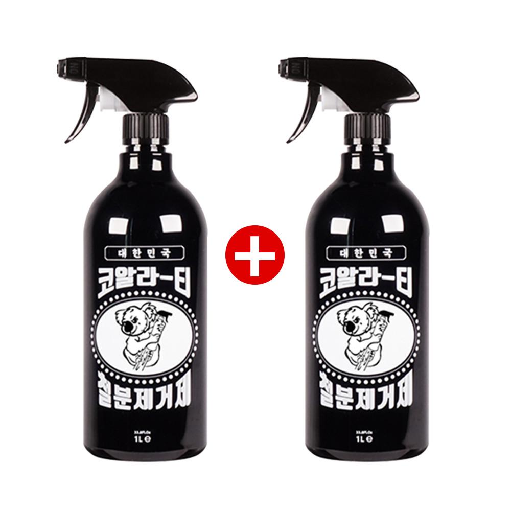 1+1 파이어볼 코알라티 1L 철분제거제 휠얼룩제거오염세정 도장 분진 세척