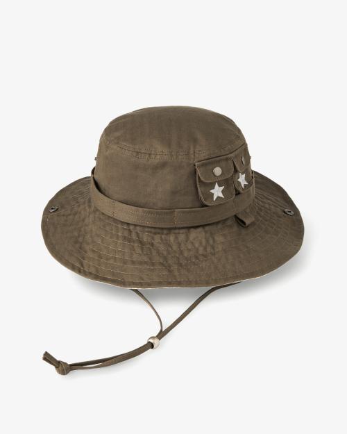 SAFARI BUCKET HAT [BROWN]