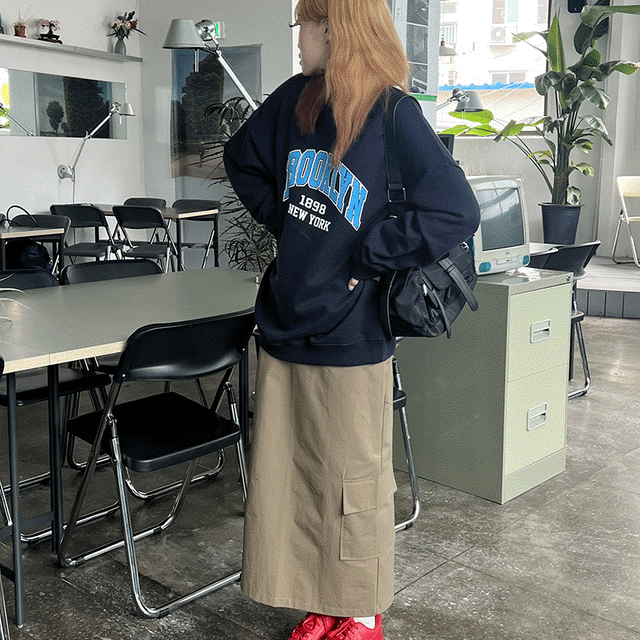 쿤타 카고 밴딩 스커트 (2 color)