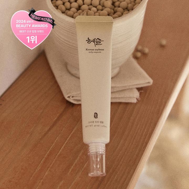 우리콩 두피 앰플 + 우리콩 타래 샴푸 + 우리콩 두피 진정 트리트먼트 + 두피 케어 빗 괄사