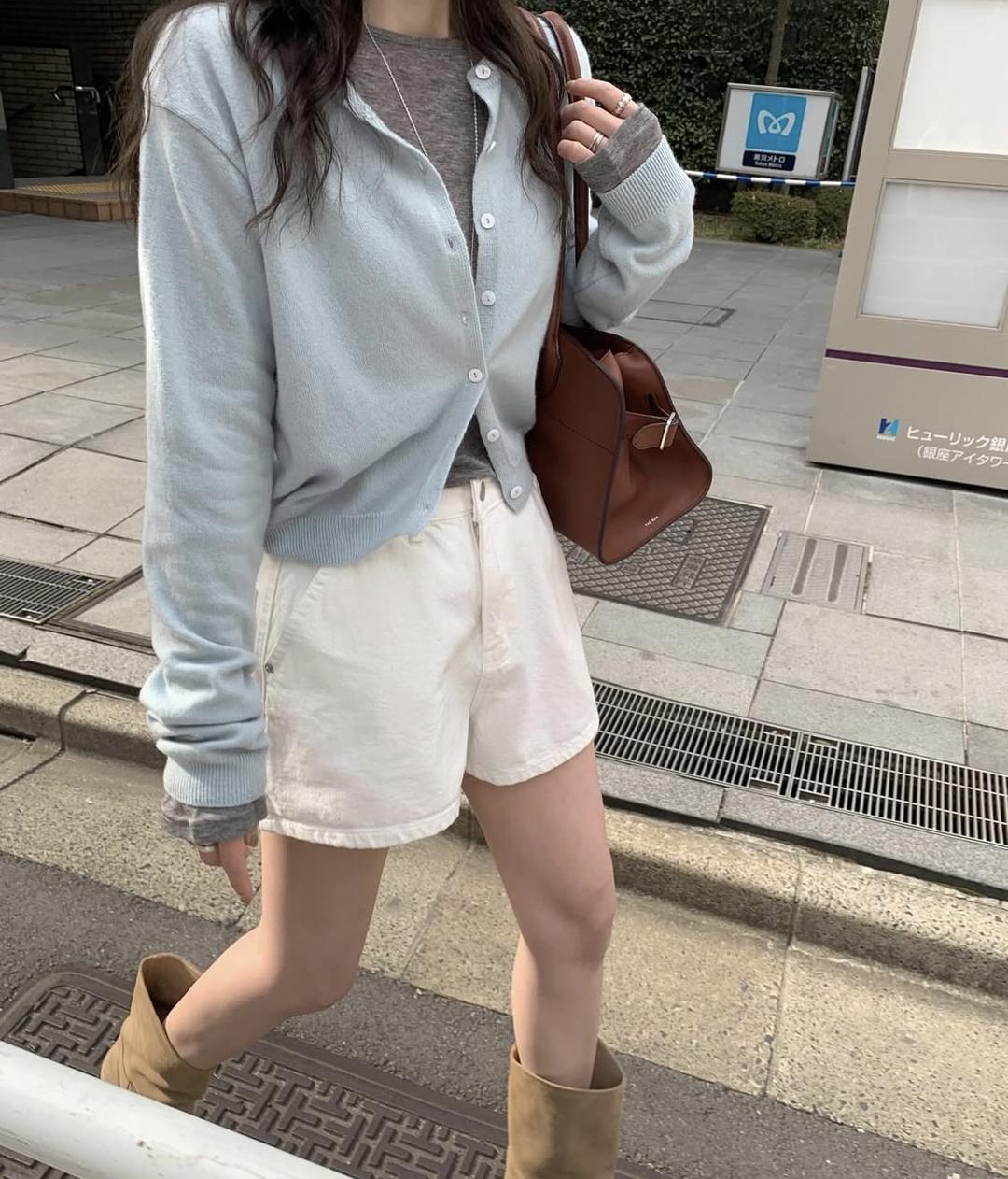 인어로브 (당일) 멜라운지 캐시 멜로 가디건 (4color) 캐시미어 라운드 가디건