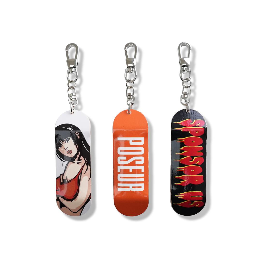POSEUR DECK KEYCHAIN