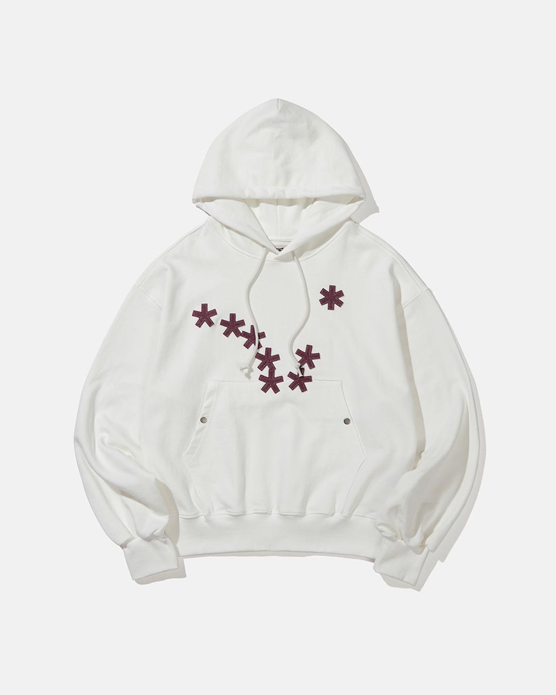 Dipper logo hoodie / OFF White