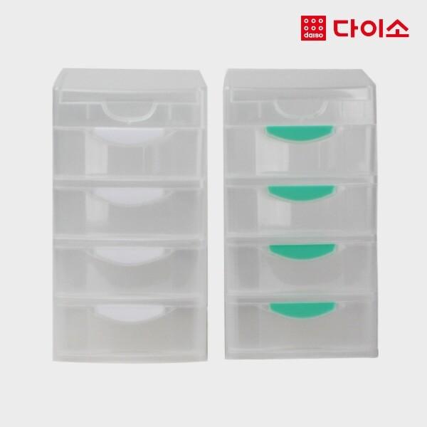 [다이소]4단서랍정리함-1016371