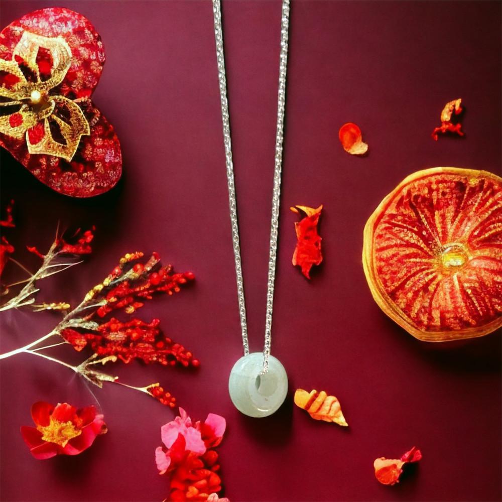 绿玉 Necklace 옥실버목걸이