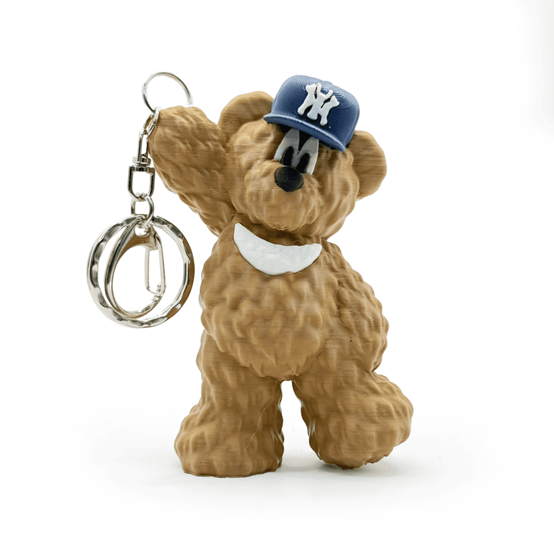 NY Bear keyring