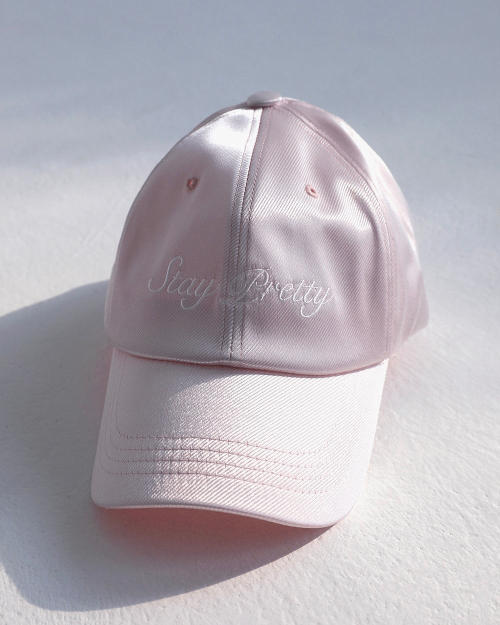 (7/8 예약배송) Stay Pretty Cap (Pink)