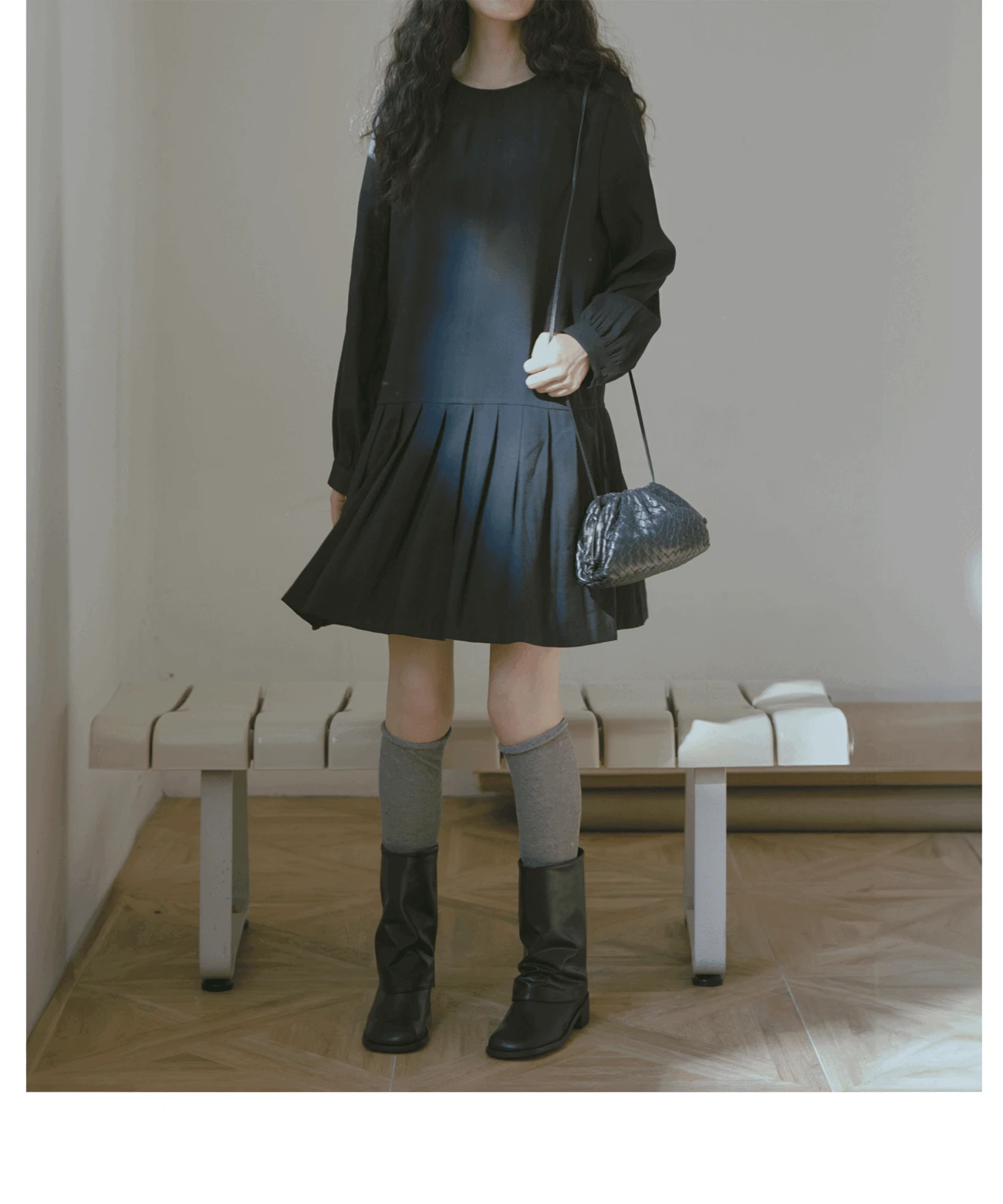 보그 플레어 원피스 - 2컬러