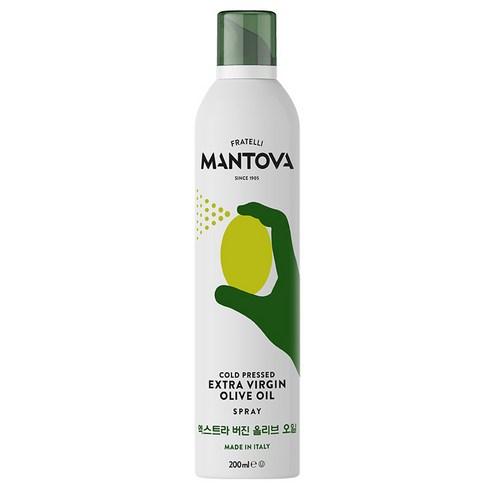 만토바 엑스트라 버진 올리브 오일 스프레이, 200ml, 1개 - 엑스트라버진 올리브유 | 쿠팡