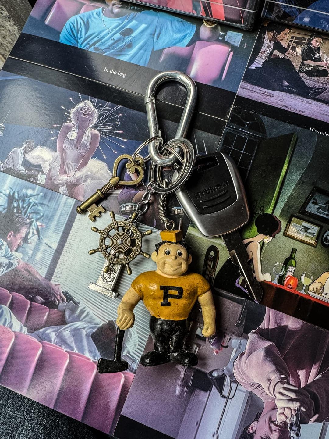 P & THE WHEEL Keyring | 후루츠패밀리