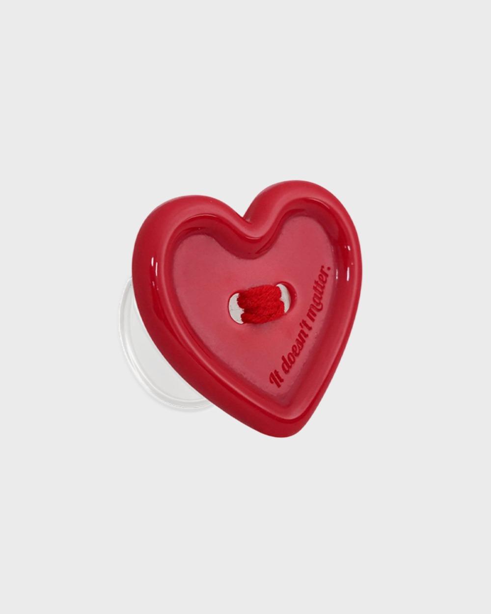 *Pre-order* [Formica] Cherry Choco Button tok (Heart)
