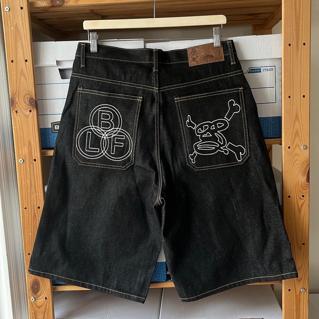 BLF denim shorts