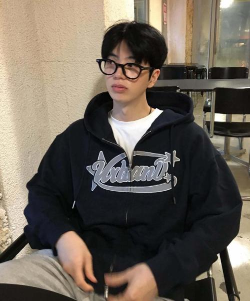 어반스텔라 스웻 후드 집업_4color