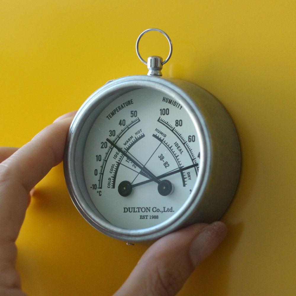 덜튼 아날로그 마그넷 미니 온습도계(4 type)