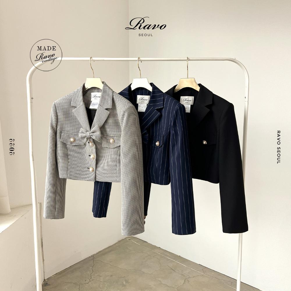 Perez 페레스 자켓 Ribbon Jacket