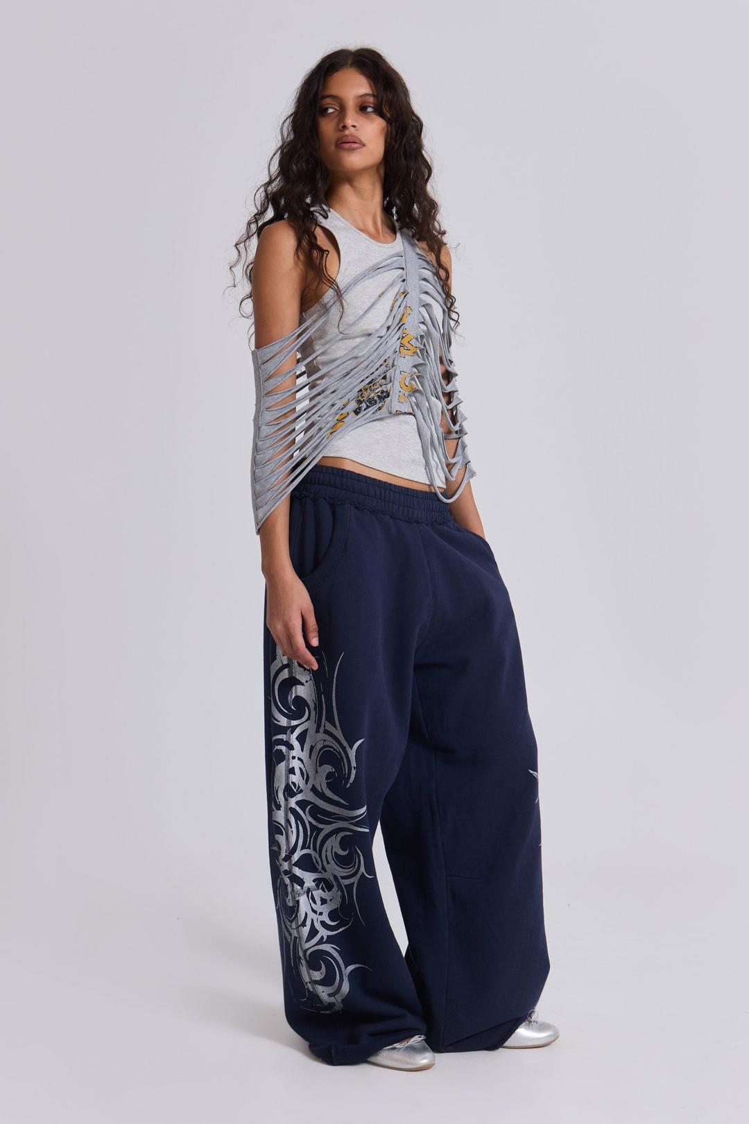 Navy Baggy Blade Joggers - XXS / Navy
