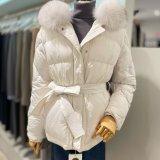 라인 라인어디션 N854 여성 폭스 퍼 구스 다운 자켓 NGDJNK9900