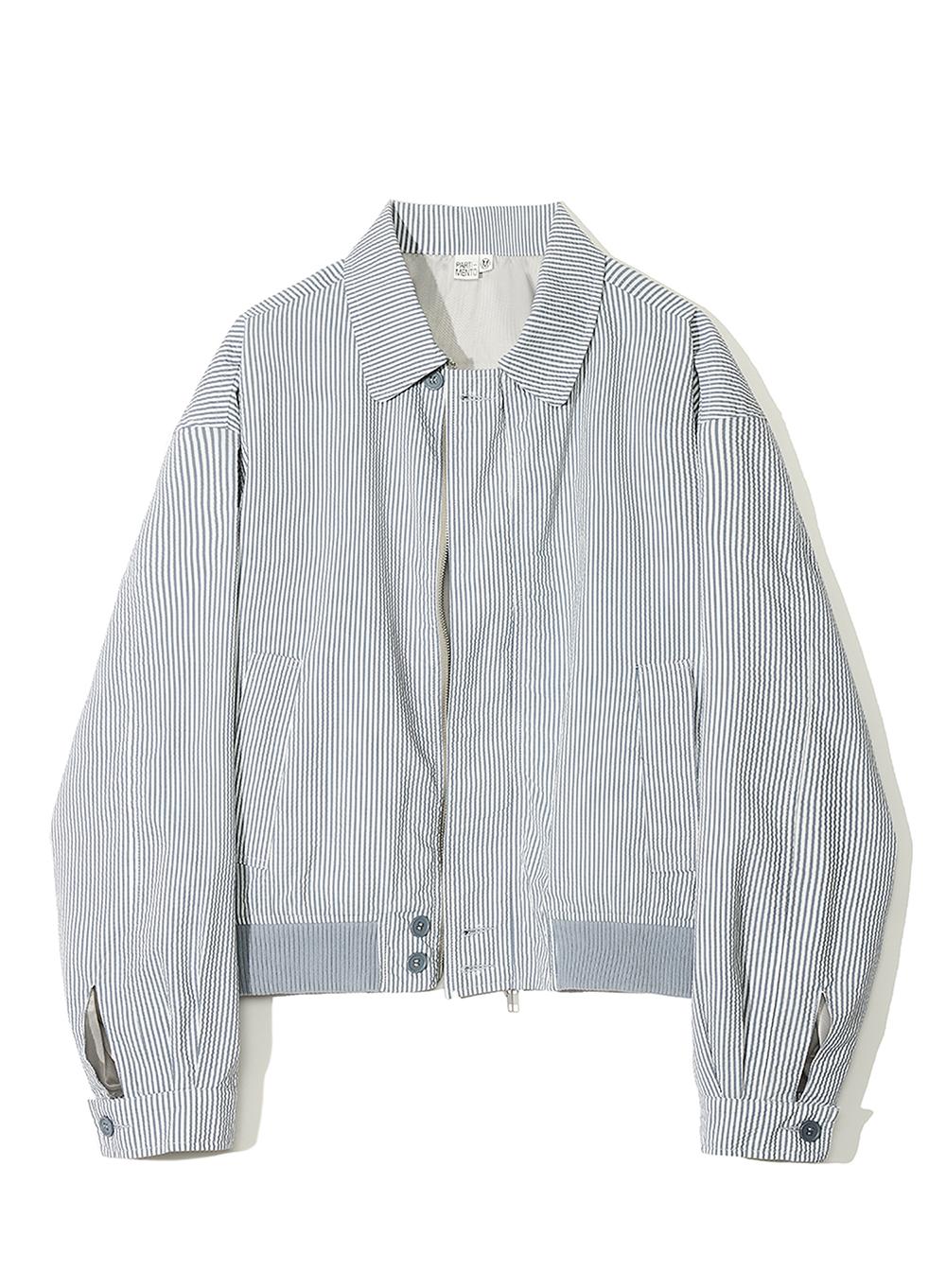 Stripe Harrington Jacket