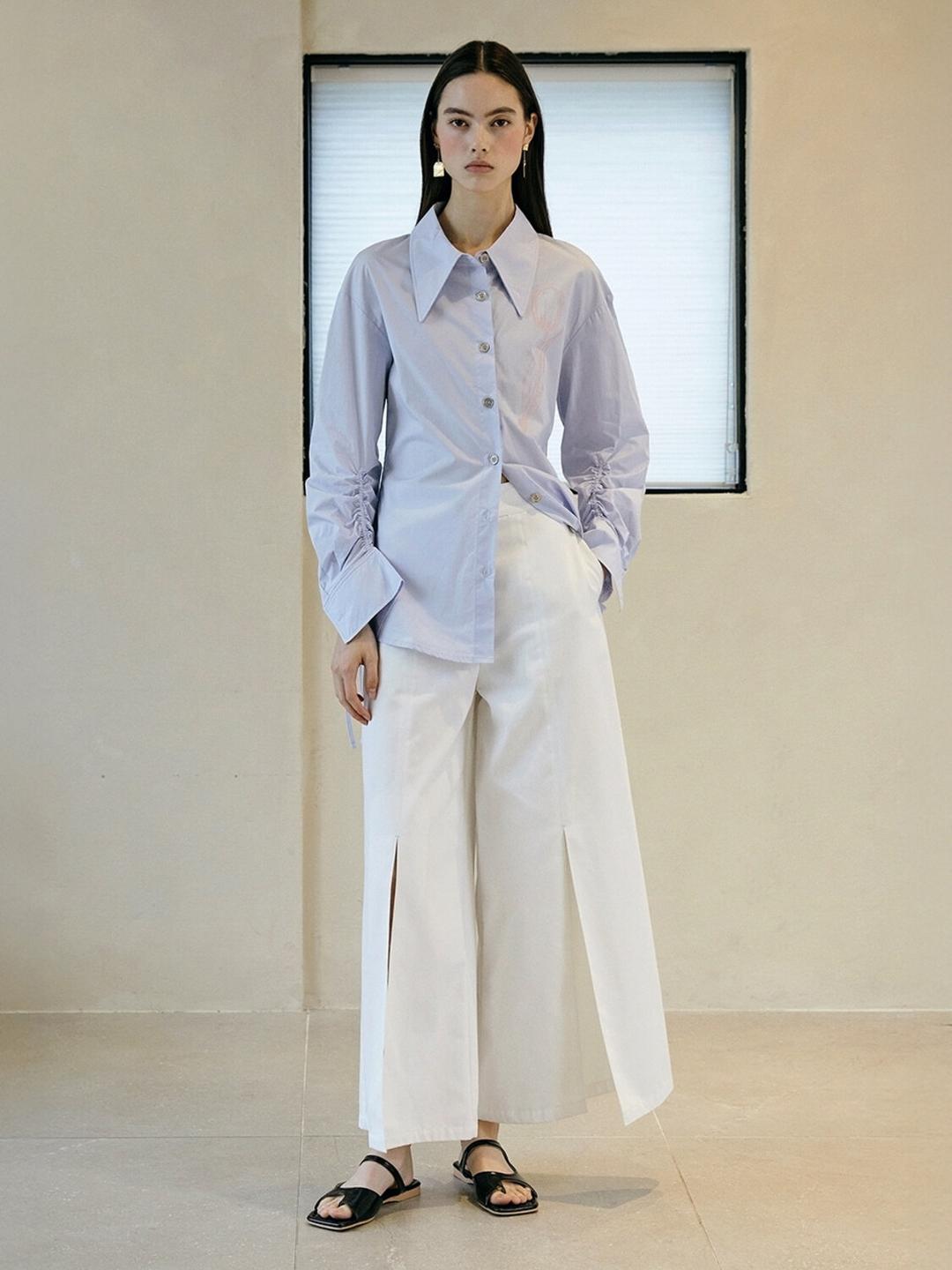 SLIT WIDE PANTS 슬릿 와이드 팬츠