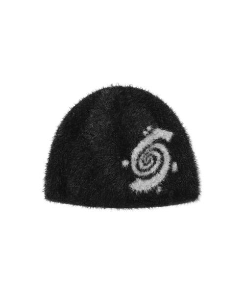 블랙코어 스월 비니 (블랙)