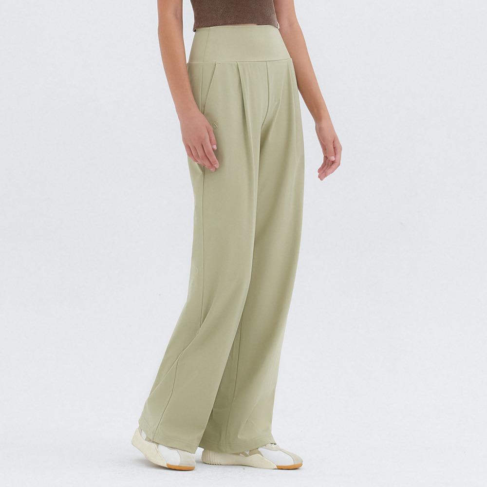 프리무브 핀턱 와이드 팬츠 (롱/숏) [이청아 착용]