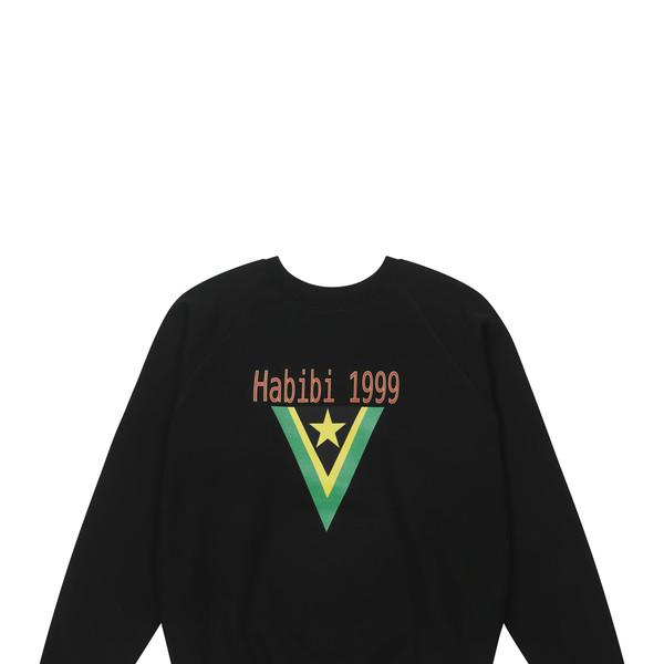 Lightweight Raglan Sweatshirt (Black)