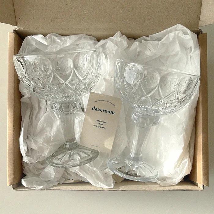 [gift Set] 빈티지 고블렛 2P세트 6type 택1 / 집들이선물 연말선물