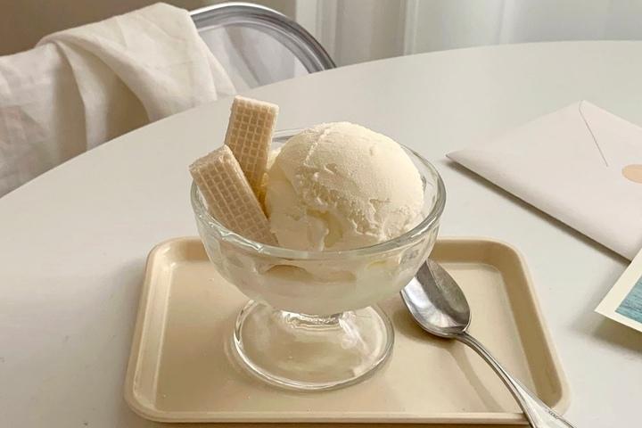 앨리나 유리 디저트볼 (요거트 아포카토잔 아이스크림 선물용)