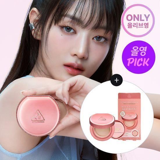 [2월올영픽 / NEW Edition] 3CE 핏팅 메쉬 쿠션 리필 기획 세트