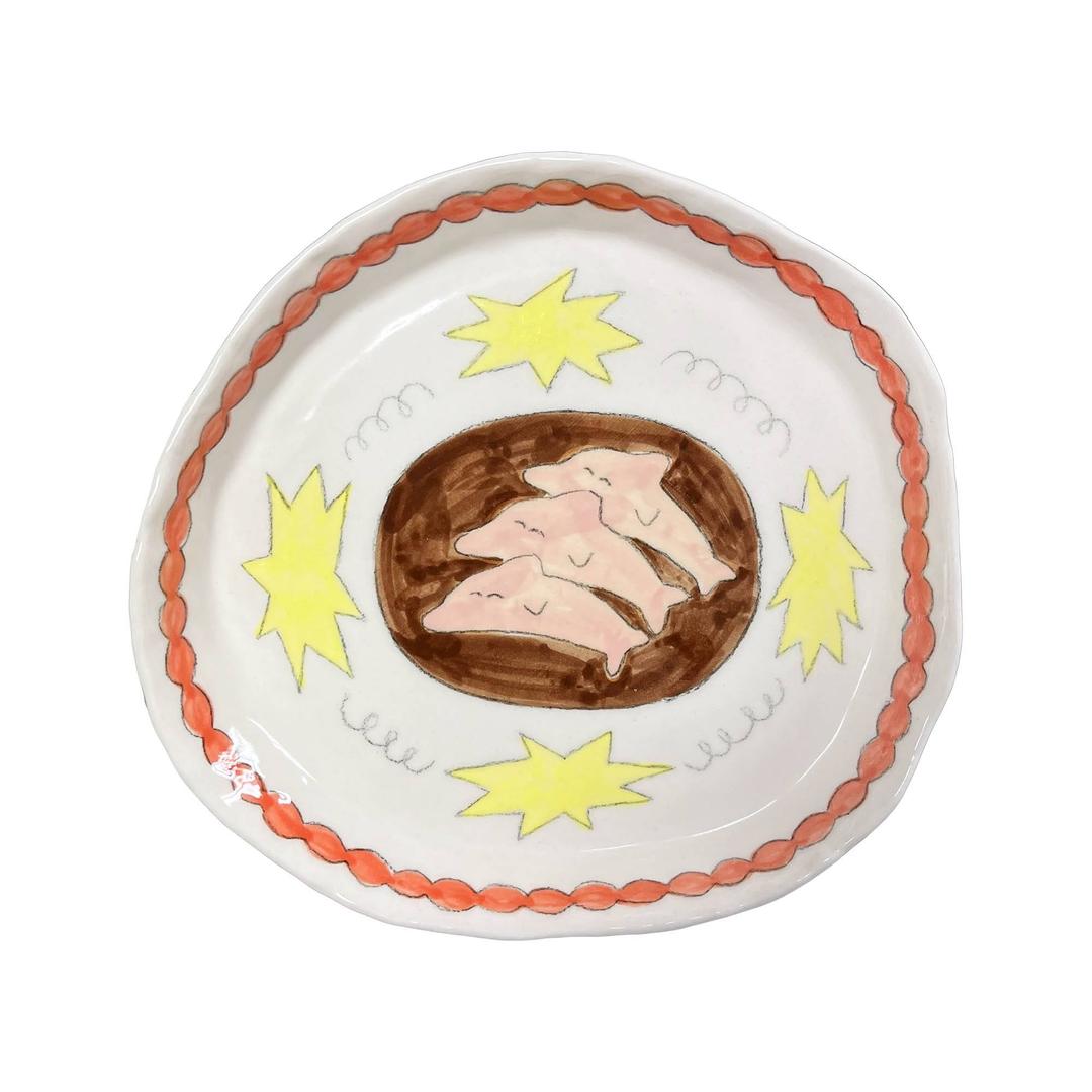 세쌍둥이 돌고래와 빙글빙글 별님 접시