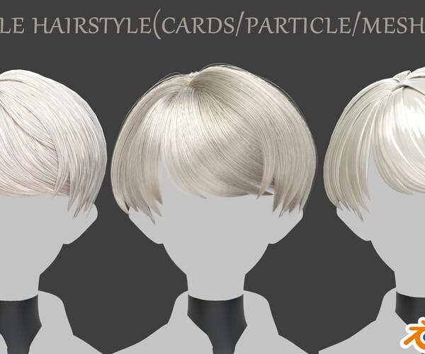 ArtStation - Male Hairstyle | Resources