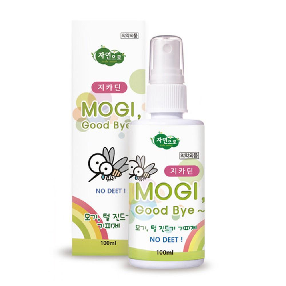 자연으로 굿바이모기 100ml 모기기피제 / NO DEET 안정성 입증된 이카리딘 성분