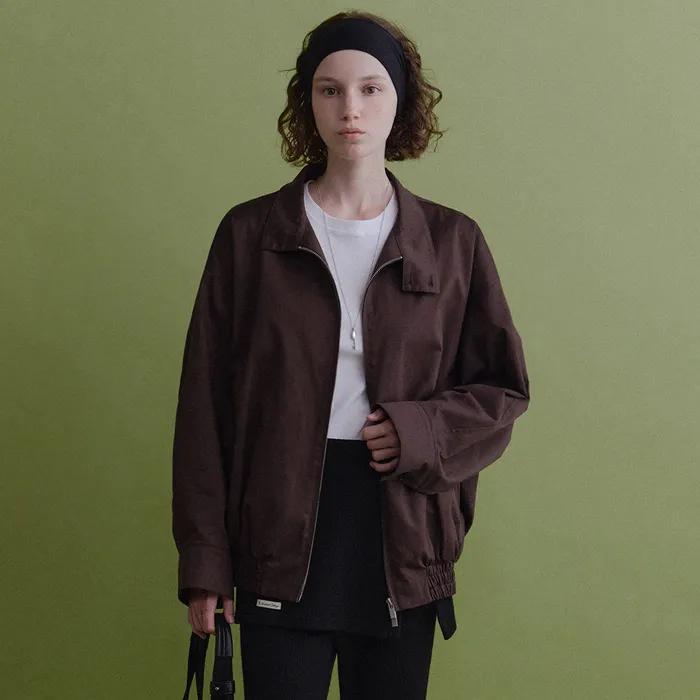 [3차] Taf Oversized Blouson (Mocha Brown)