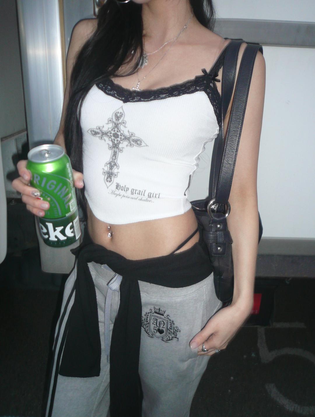 Angelic sweat pants grey