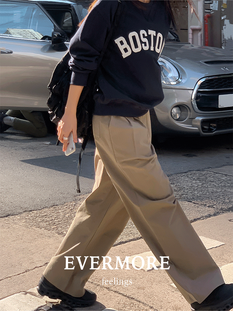 필링스 [당일출고] [evermore] 카프리 핀턱 팬츠(2color)