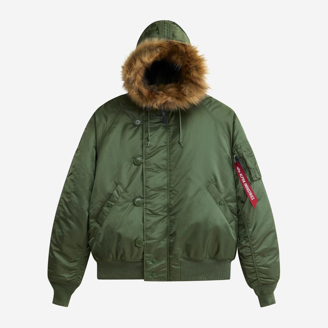 ALPHA INDUSTRIES N-2B Short Waist Parka Sage